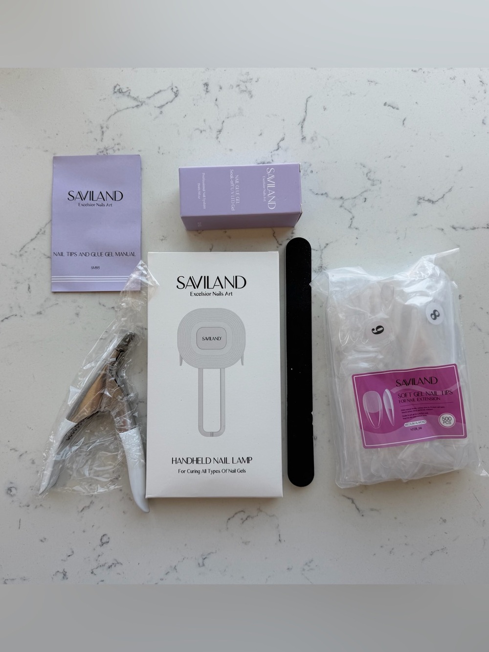 Saviland Portable Gel Nail Curing Kit